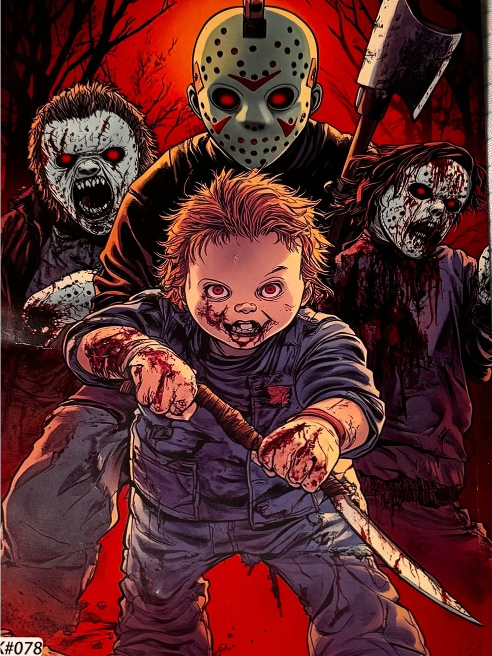 Freak of Horror, Coloring Book (NEW)
